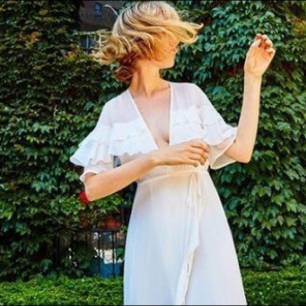 Garbo dress ivory